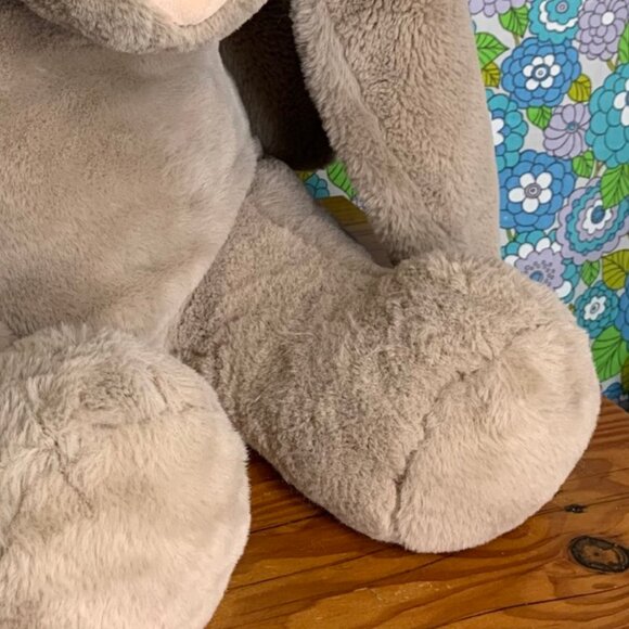 Animal Adventures 23" Bunny Rabbit Plush plus B softies Happyhues 12" Bunny - Picture 15 of 15